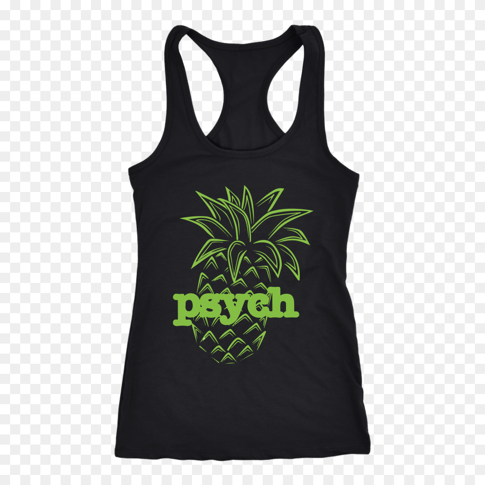 Psych Pineapple Awesome T Shirt Psych Pineapple Hawaiian Shirt, Clothing, Tank Top, Vest Free Png Download