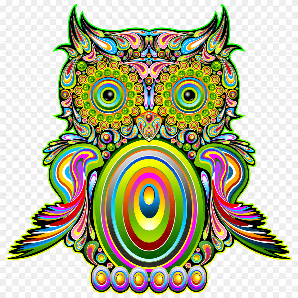 Psychedelic Art Pop Free Png