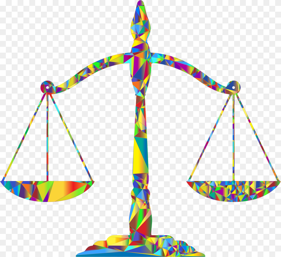 Psychedelic Justice Scales Icons, Scale, Cross, Symbol Free Transparent Png