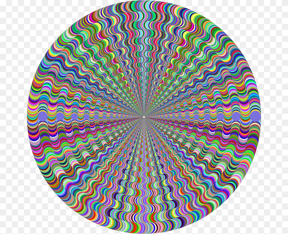 Psychedelic Round Vortex Circle, Pattern, Accessories, Fractal, Ornament Png Image