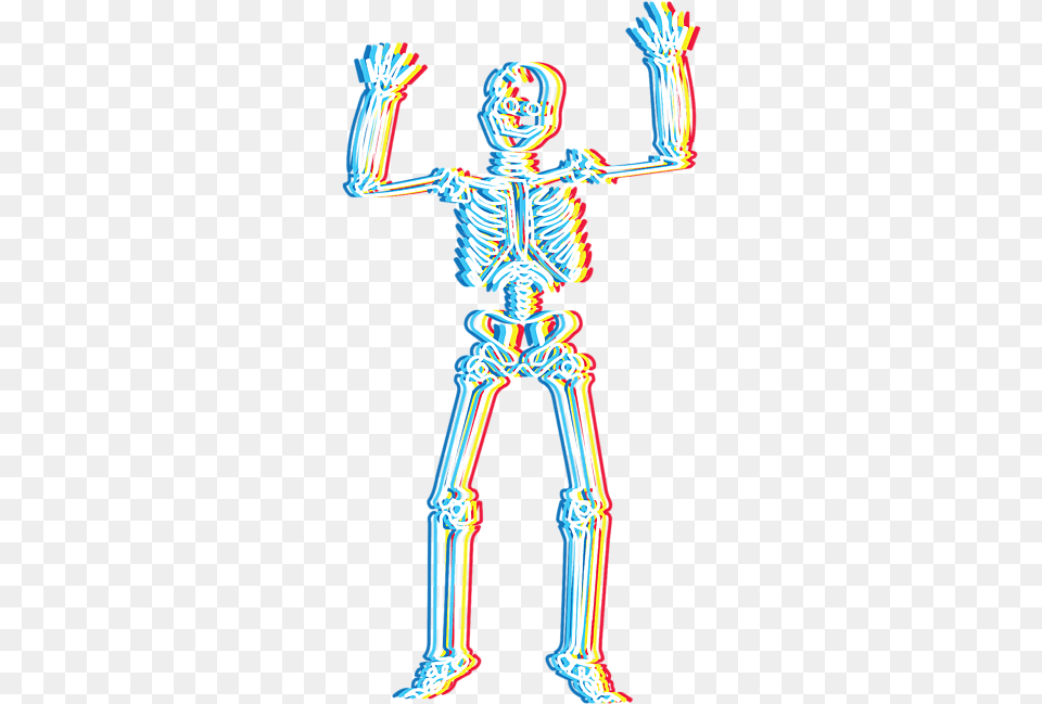 Psychedelic Skeleton Simple Halloween Trippy Skeleton Hand, Person Png