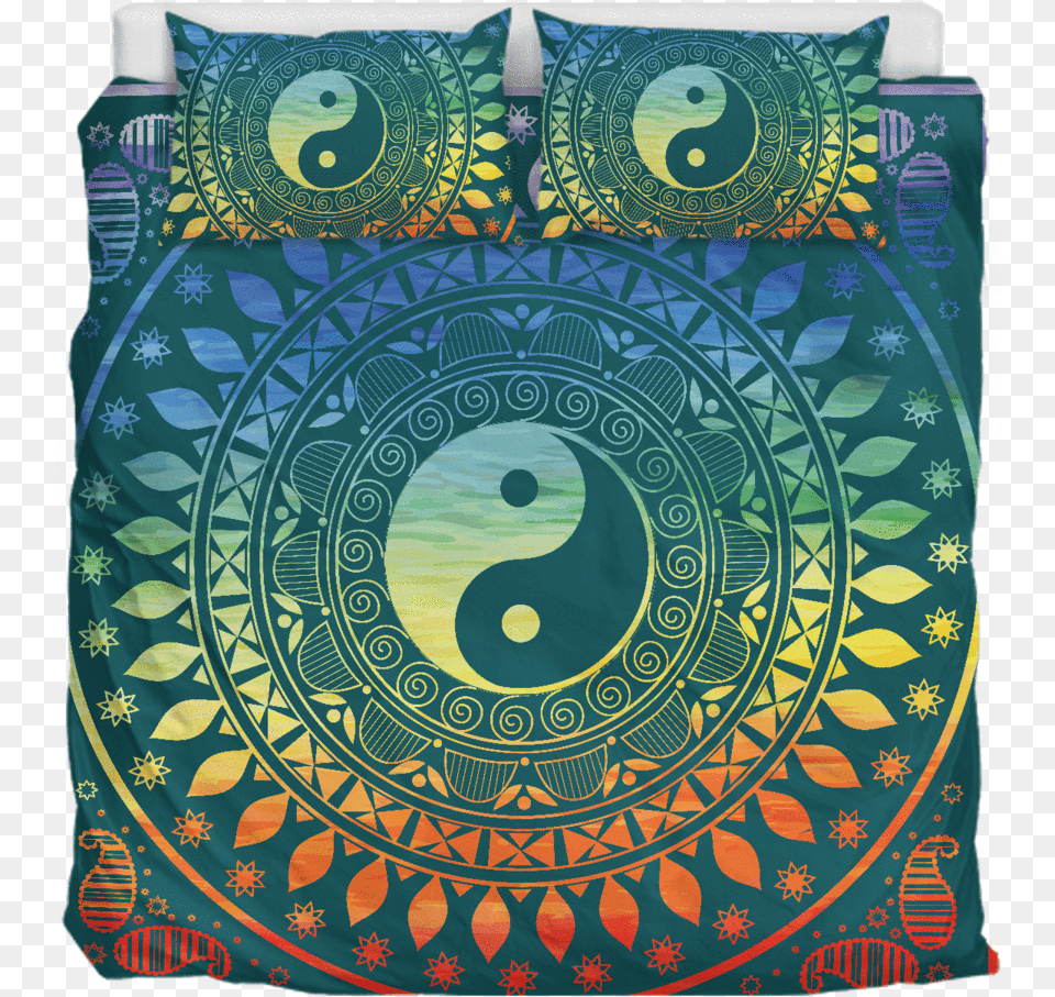 Psychedelic Yin Yang Bedding, Accessories, Art, Ornament, Tapestry Png