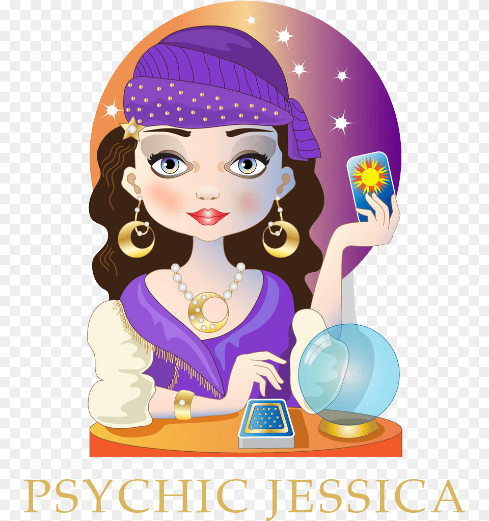 Psychic Angel Tarot Cards Love Card, Advertisement, Poster, Book, Publication Png