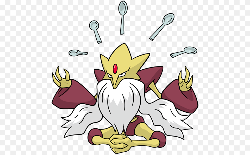 Psychic Monotype Pokemon Team, Cutlery, Spoon, Cartoon, Animal Png