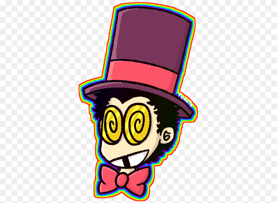 Psychotic Willy Wonka Ripoff, Magician, Performer, Person, Clothing Free Png Download