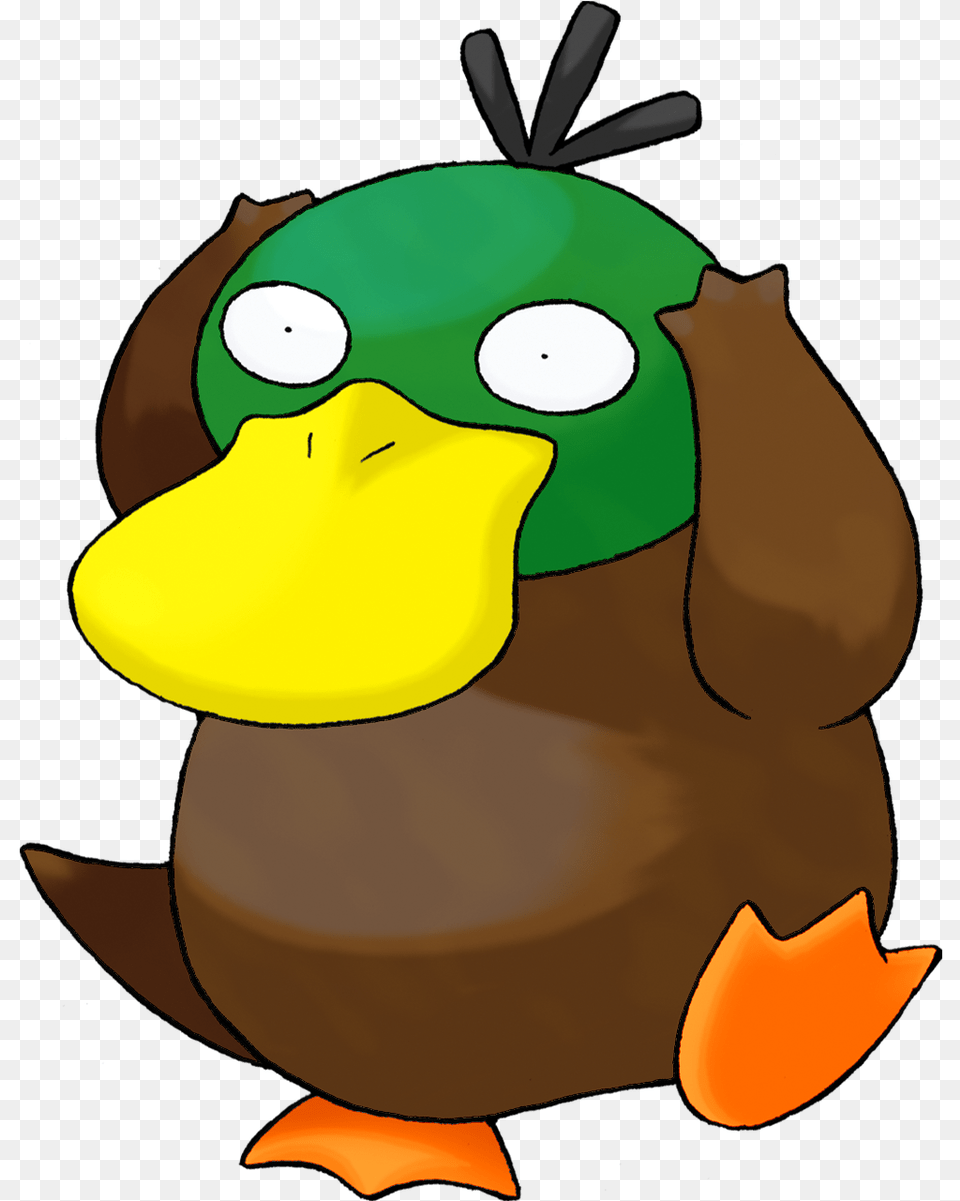 Psyduck, Animal, Bird, Duck, Beak Png Image