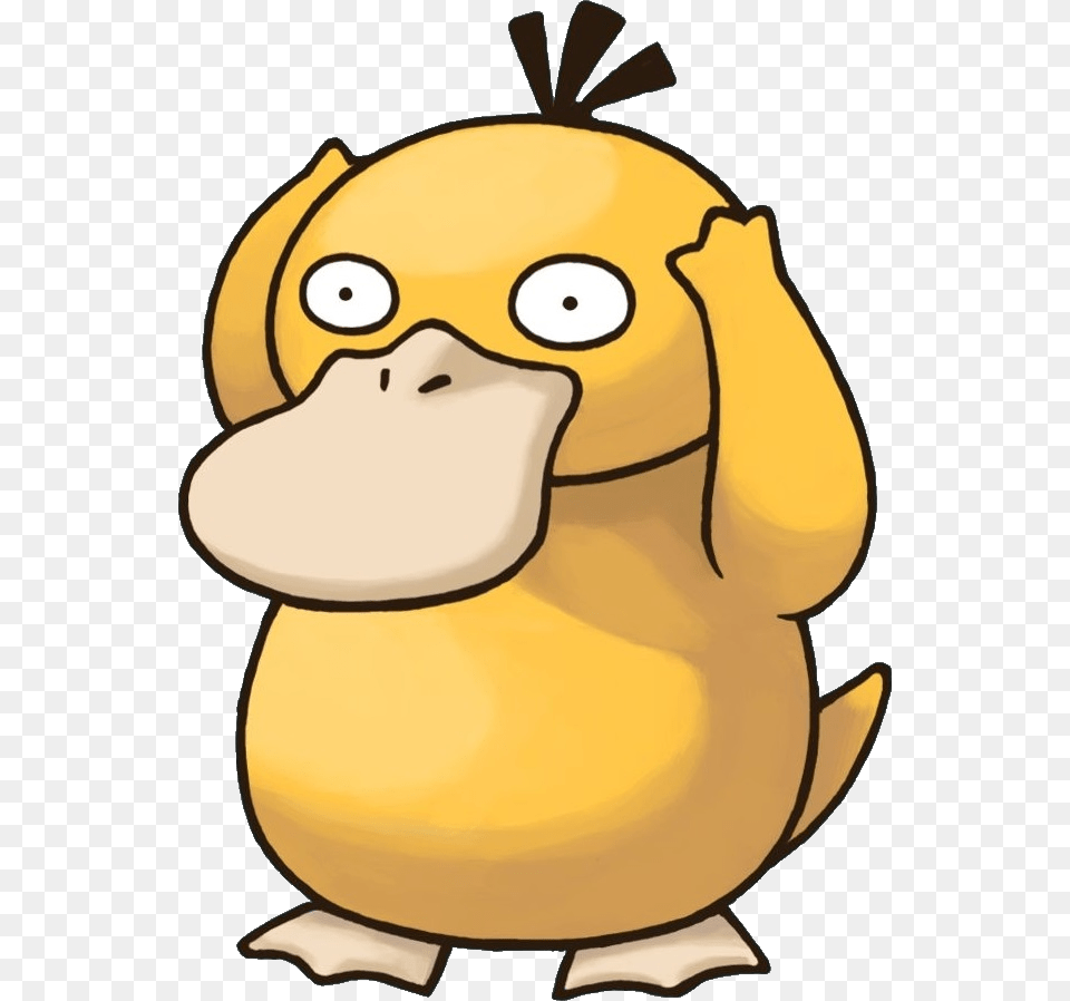 Psyduck, Animal, Bird, Mammal Free Png Download