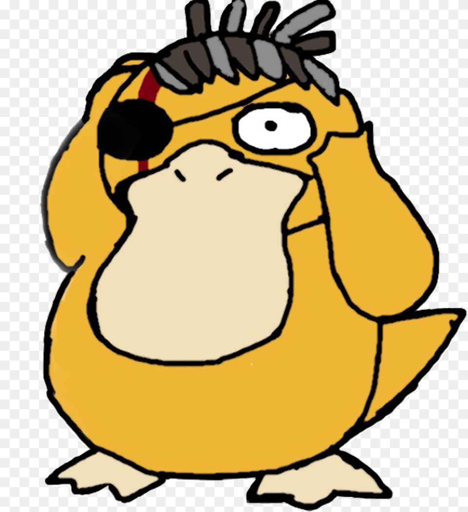 Psyduck Im A Bird Caw Caw, Bag, Baby, Person, Animal Free Png