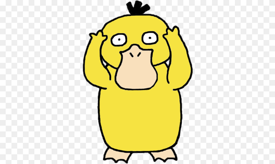 Psyduck Penguin, Baby, Person, Face, Head Free Transparent Png