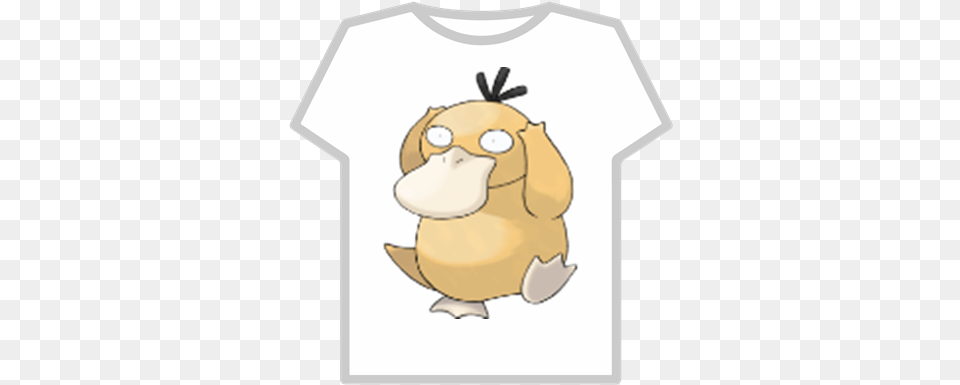 Psyduck Roblox Pokemon Psyduck, Clothing, T-shirt, Animal, Canine Png