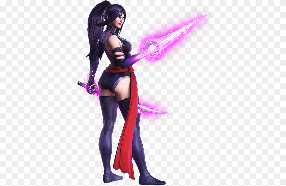 Psylocke Marvel Ultimate Alliance 3 Psylocke, Book, Purple, Comics, Publication Png Image