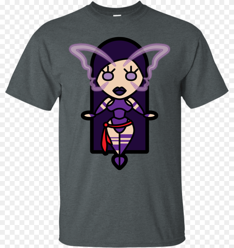Psylocke Tooniefied Psylocke T Shirt Amp Hoodie Dead By Daylight Shirt, Clothing, T-shirt, Face, Head Free Transparent Png