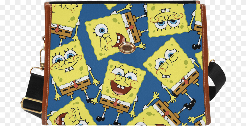 Psylocke Waterproof Business Brief Case Canvas Handbag Sponge Bob, Face, Head, Person Png Image