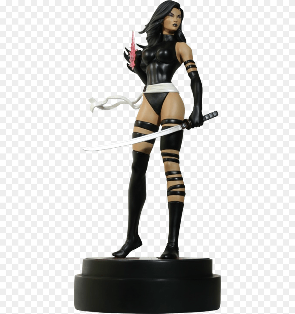 Psylocke X Force Sideshow Collectibles, Figurine, Sword, Weapon, Adult Free Png Download