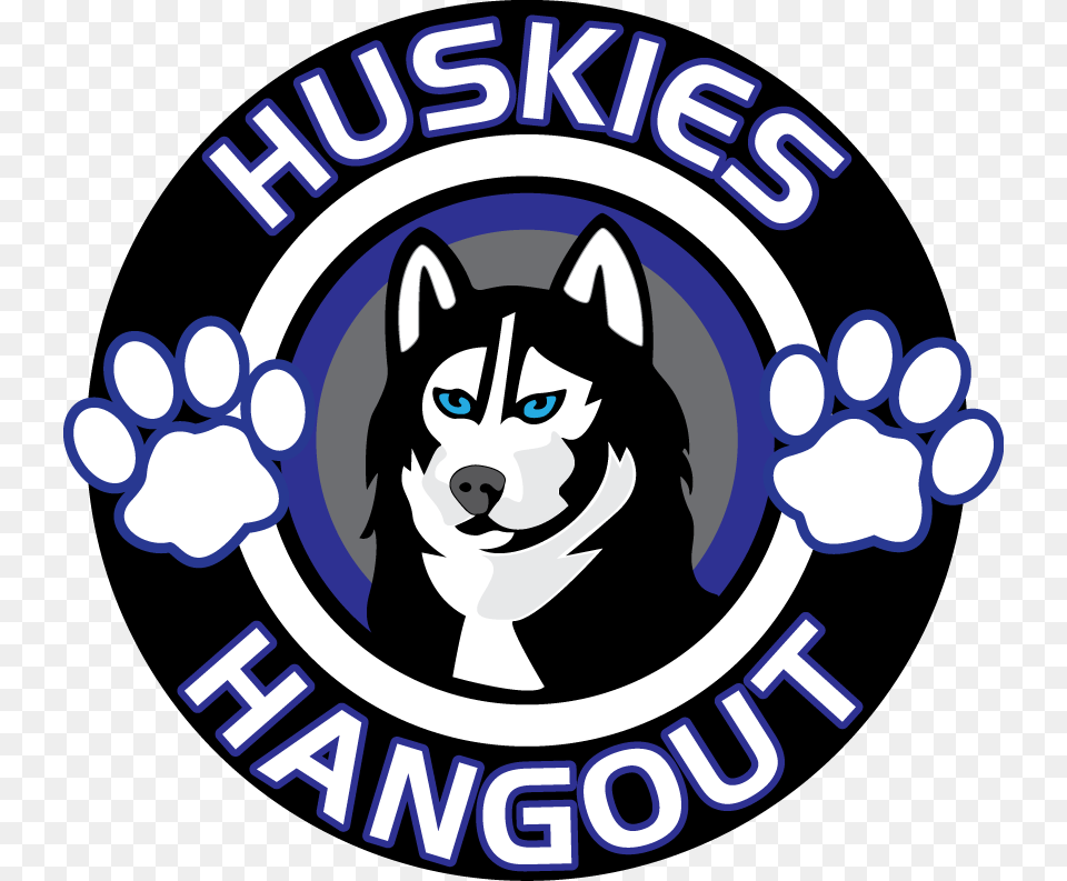 Pta Huskies Hangouts Pbis, Animal, Mammal, Husky, Dog Png Image