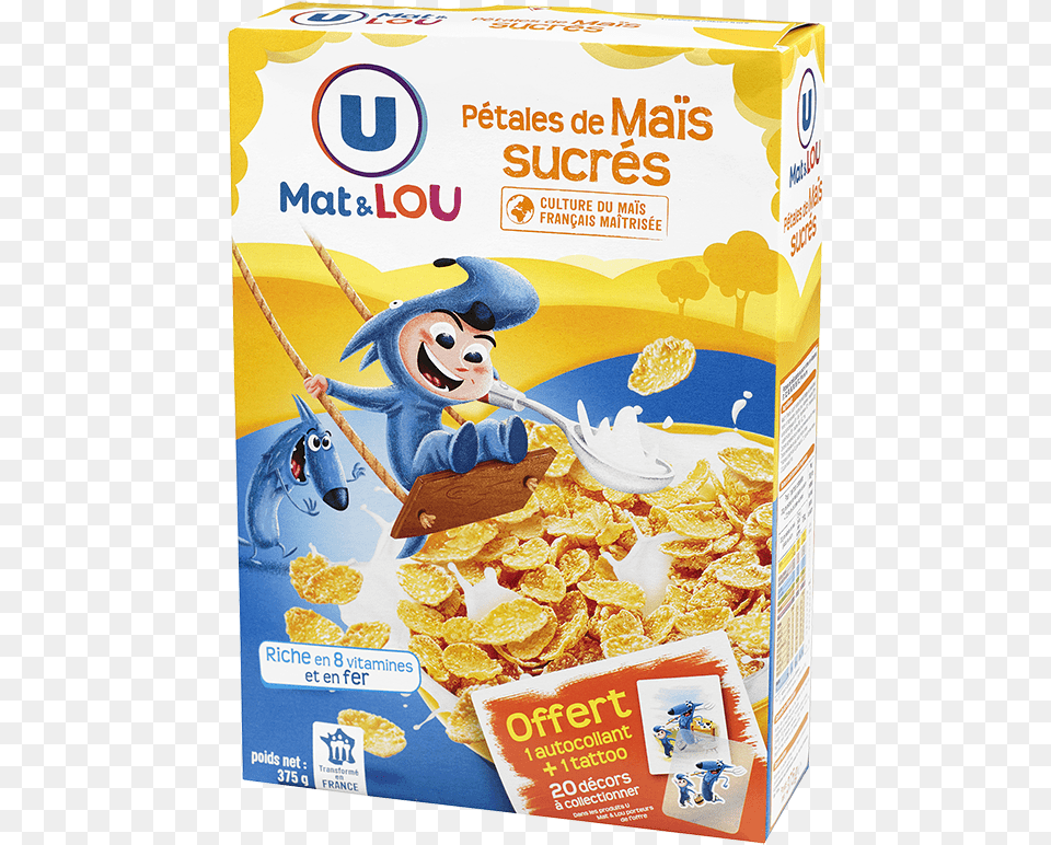 Ptales De Mas Glacs Au Sucre Riches En Vitamines Frosted Flakes, Food, Snack, Bowl, Person Free Png