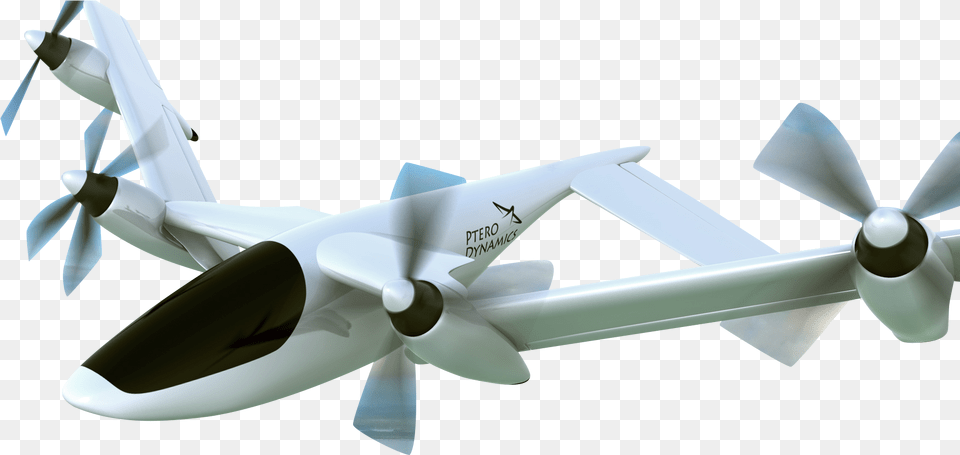 Pterodynamics Transwing Foldable Wings Vtol, Aircraft, Airplane, Transportation, Vehicle Free Png Download