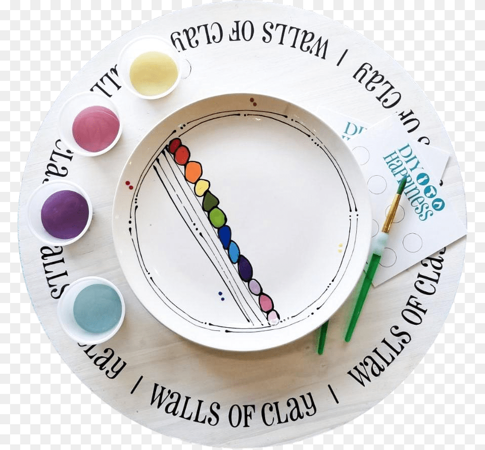 Ptg Dinner Plate Circle, Paint Container, Palette Free Transparent Png