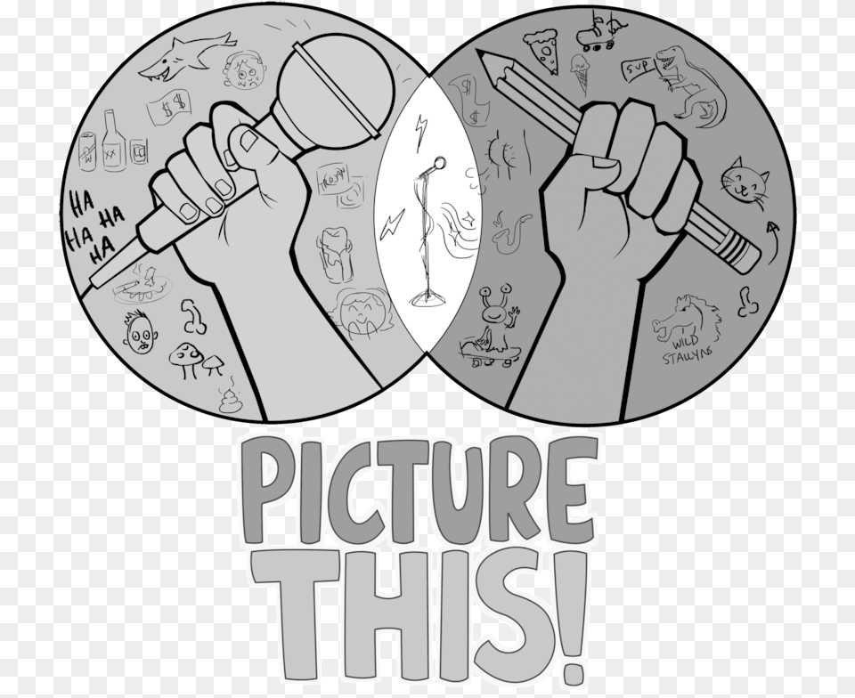 Ptlogobw Picture This At, Body Part, Hand, Person, Art Free Png Download