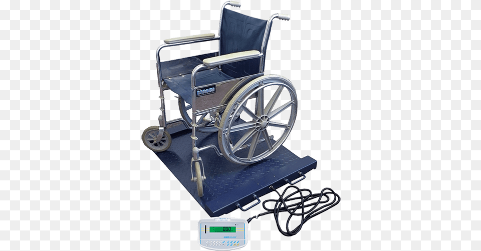 Ptm Wheelchair Weighing Scale With Wheelchair Ae Adam Ptm Drum Wheelchair Platforms With Gk Indicator, Chair, Furniture, Machine, Wheel Free Png Download