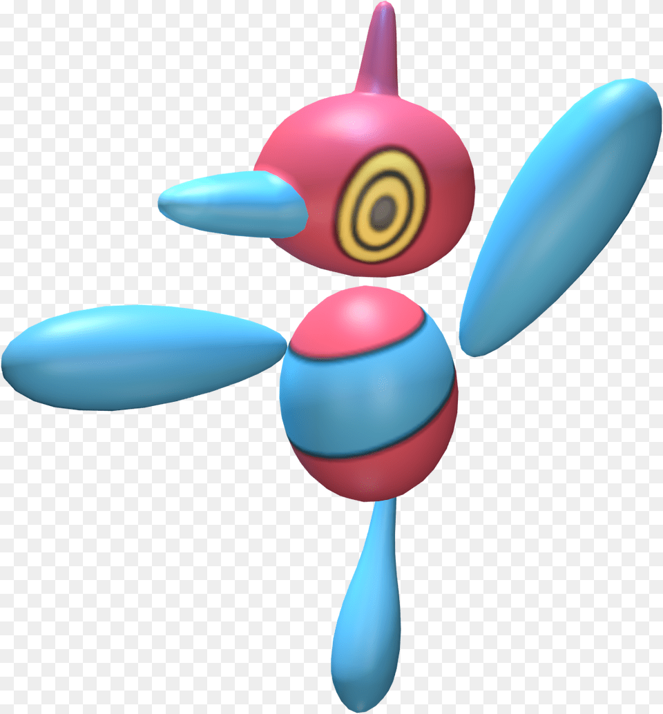 Ptwc Porygon Z Porygon Z 3d, Machine, Propeller Png