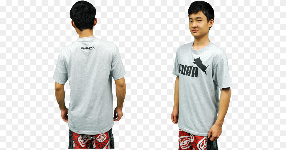 Pua A T Shirts Board Short, Clothing, T-shirt, Boy, Male Free Png Download