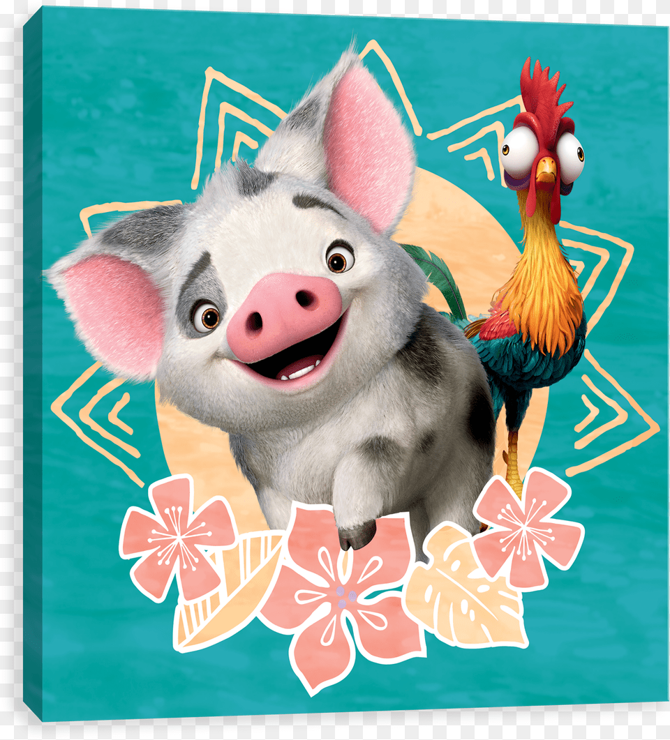 Pua Moana, Animal, Mammal, Pig, Bird Png Image