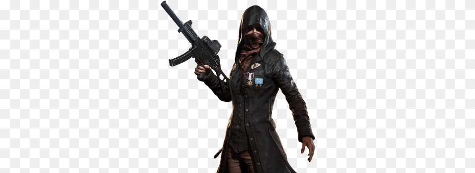 Pubg, Clothing, Coat, Weapon, Firearm Free Png Download