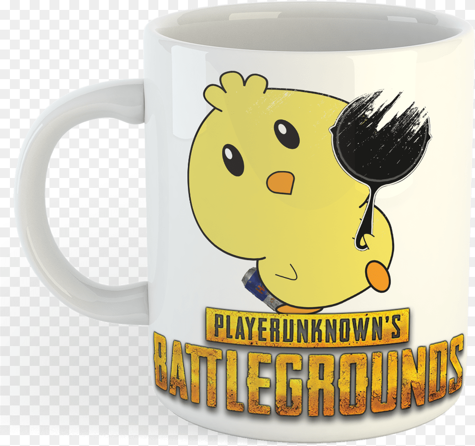 Pubg Chicken Dinner Coffee Cup, Cutlery, Fork, Animal, Mammal Free Transparent Png