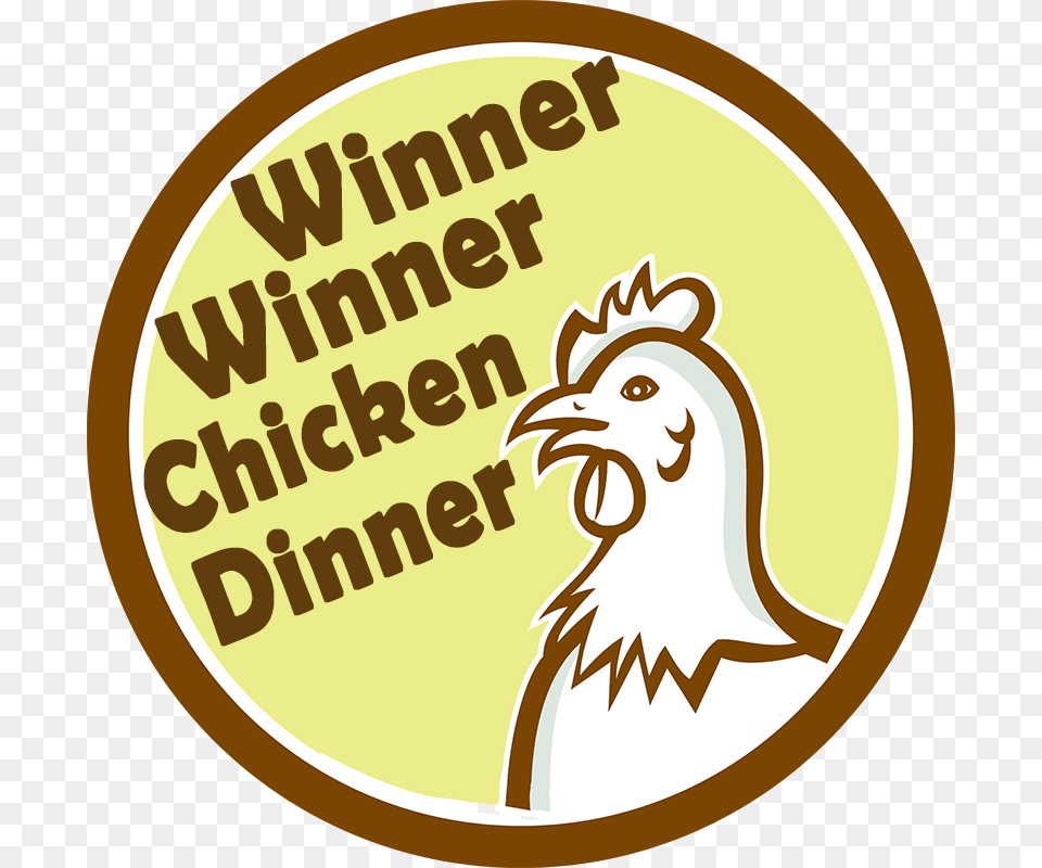 Pubg Chicken Dinner Transparent Winner Winner Chicken Dinner Transparent, Disk Png Image