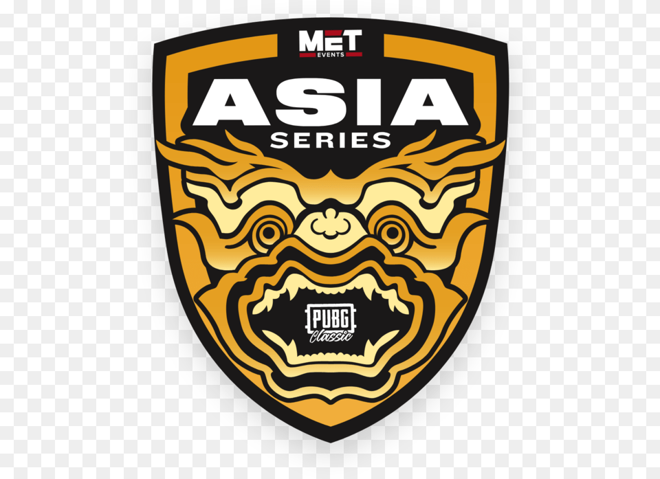 Pubg Esports Twitter We Are Live With The First Match Of Met Asia Series Pubg Classic, Badge, Logo, Symbol, Armor Png Image