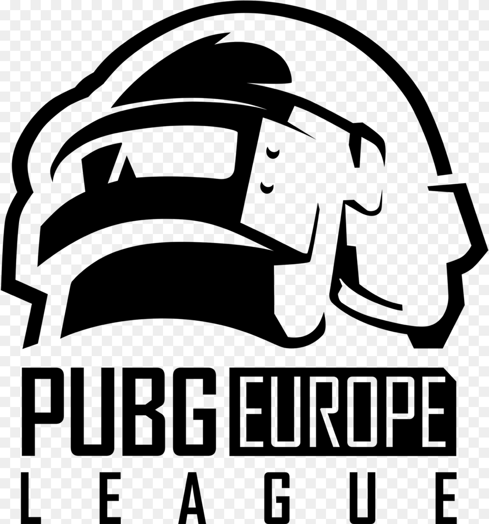 Pubg Europe League Logo, Gray Free Transparent Png