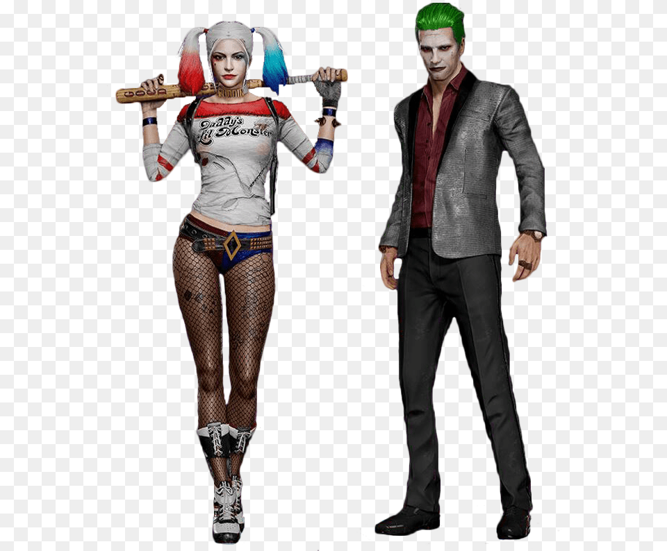 Pubg Harley Quinn Skin, Adult, Person, Female, Costume Png Image