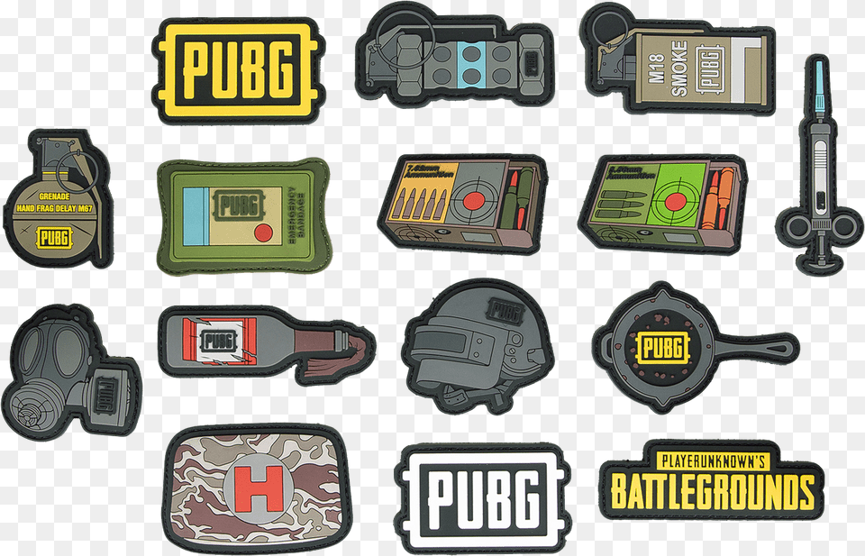 Pubg Patch Mystery Pack The Official Pubg Eu Merchandise, Ammunition, Grenade, Weapon, First Aid Png Image
