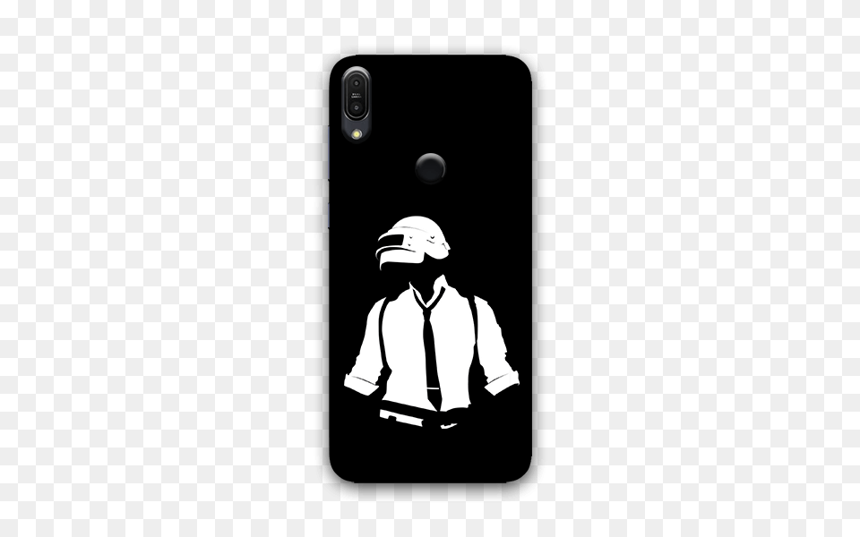 Pubg Player Black Background Asus Zenfone Max Pro Mobile Back, Male, Adult, Clothing, Shirt Free Png Download
