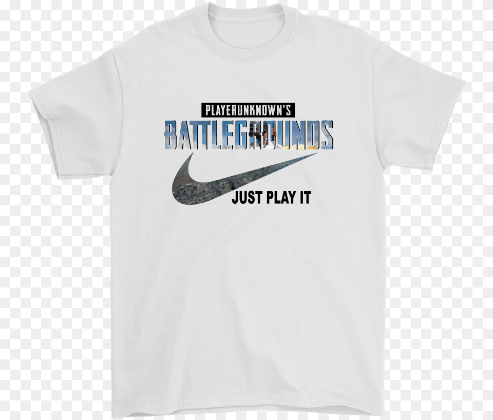 Pubg Playerunknown S Battlegrounds Game X Nike Just Haw Lin T Shirt, Clothing, T-shirt Png
