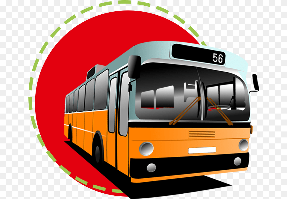 Public Bus Transparent Background, Transportation, Vehicle, Tour Bus Free Png Download