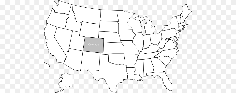 Public Domain Map Of Usa, Chart, Plot, Atlas, Diagram Free Png Download