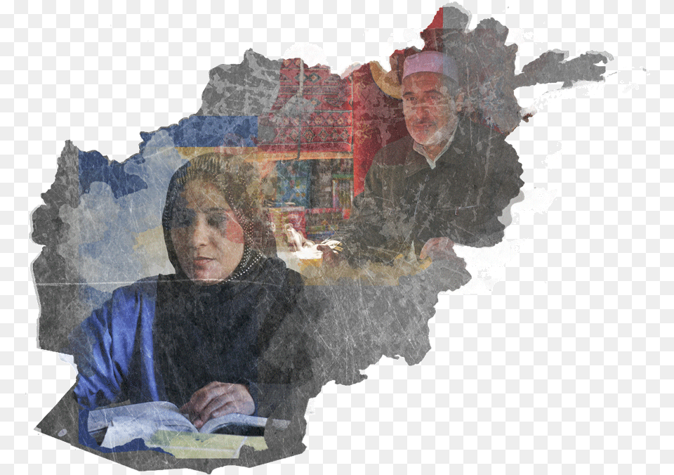 Public Expenditure Tracking Survey Conducted Afghanistan, Art, Reading, Collage, Person Png Image