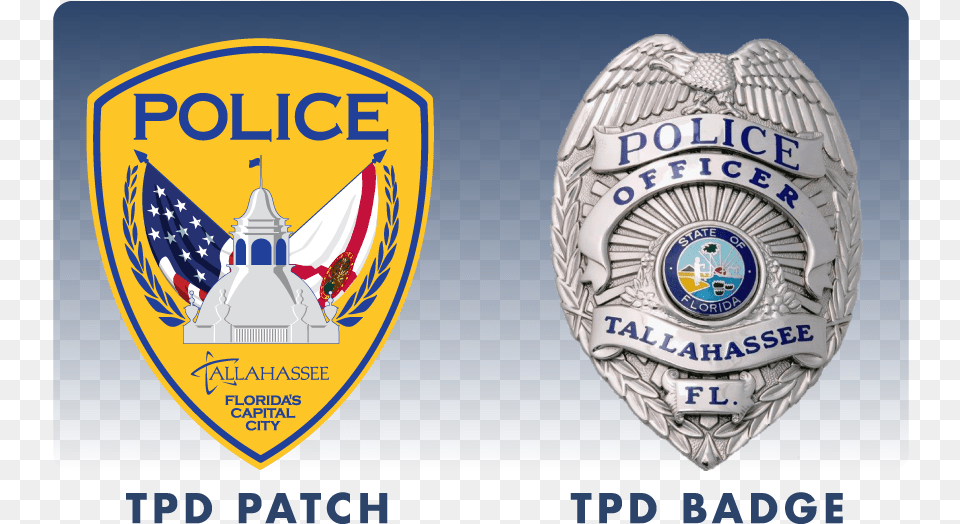 Public Safety Tallahassee Police Department Badge, Logo, Symbol, Can, Tin Free Png