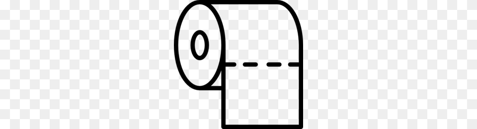 Public Toilet Clipart, Gray Png Image