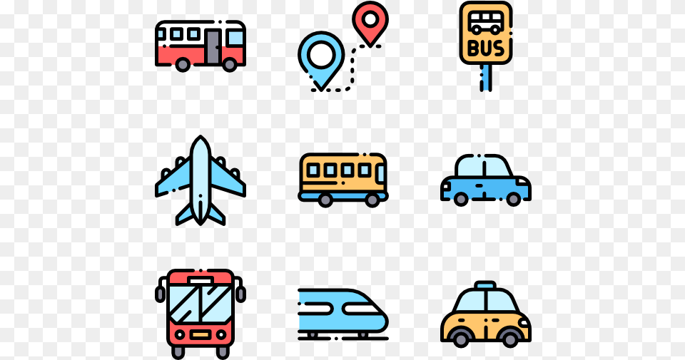 Public Transportation Public Trnportation Icon, Bus, Vehicle, Car Free Transparent Png