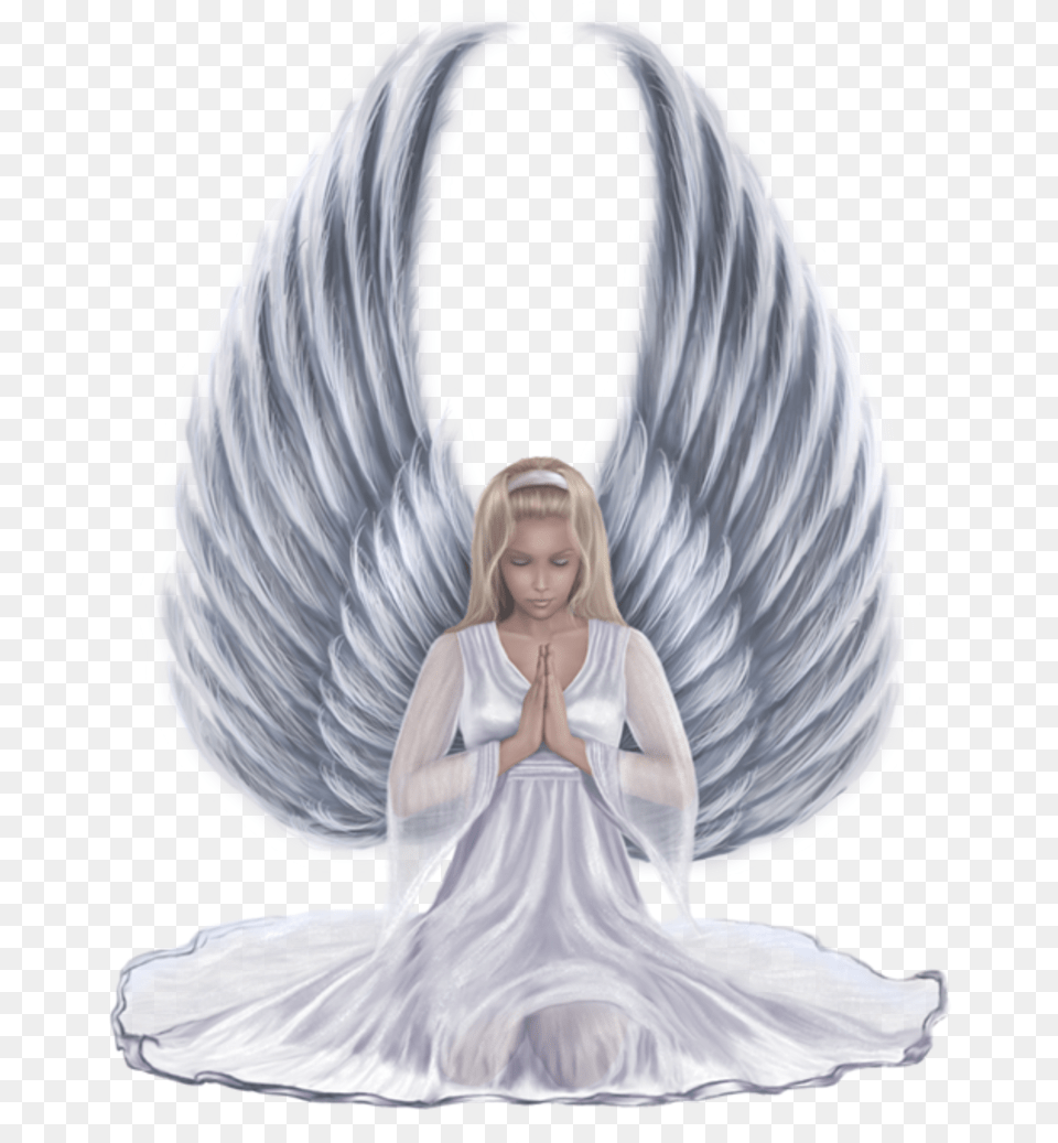 Publicat De Eu Ciresica La Angel Praying, Adult, Female, Person, Woman Png Image