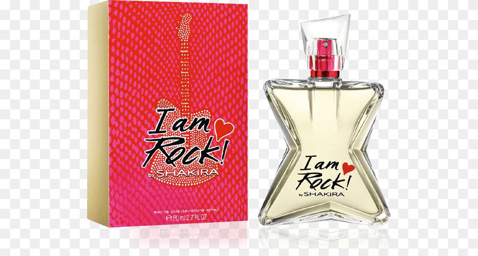 Publicidad De I M Love Rock De Shakira, Bottle, Cosmetics, Perfume Png