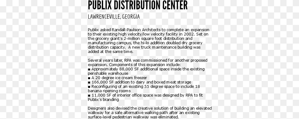 Publix Distribution Center Lawrenceville Georgia Publix Document, Gray Free Transparent Png