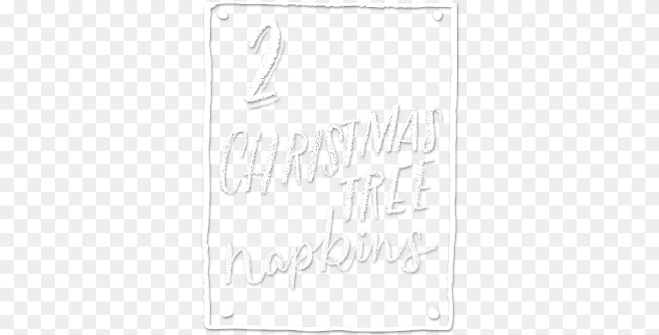 Publix Diy Christmas Tree Napkins Paper, Text, Handwriting Free Png