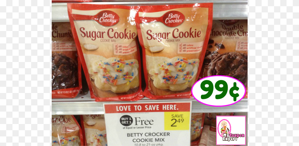 Publix Hot Deal Alert Betty Crocker Cookie Mix Only Baked Goods, Shop, Food, Sweets Png Image