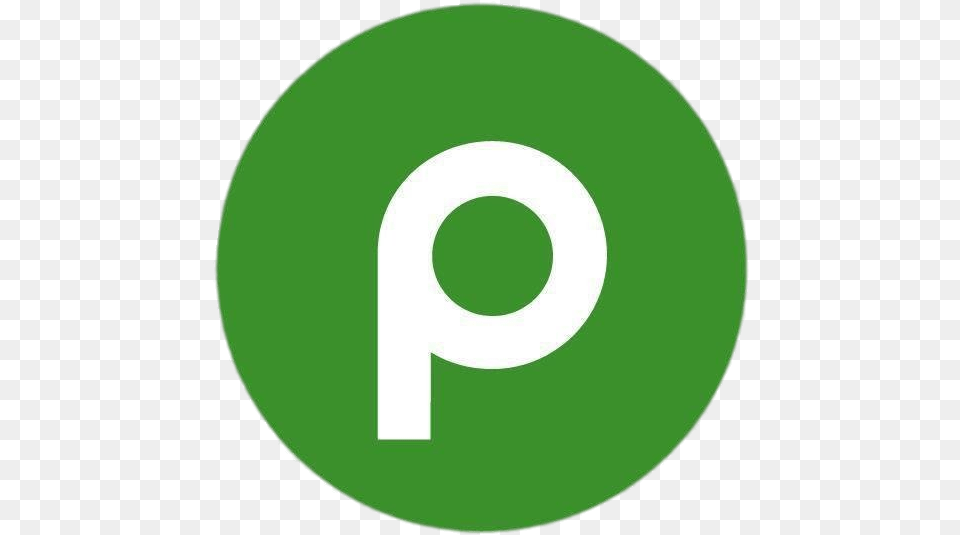 Publix Letter Logo, Green, Disk, Symbol, Text Free Png