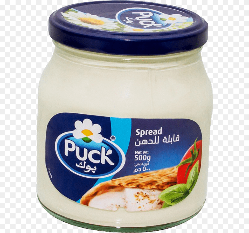 Puck Cream Cheese Spread 500 Gm Puck Cream Cheese, Food, Mayonnaise, Dessert, Yogurt Free Transparent Png