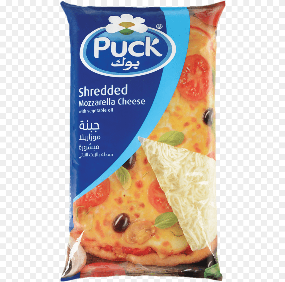 Puck Shredded Mozzarella, Food, Pizza, Bread Free Png Download